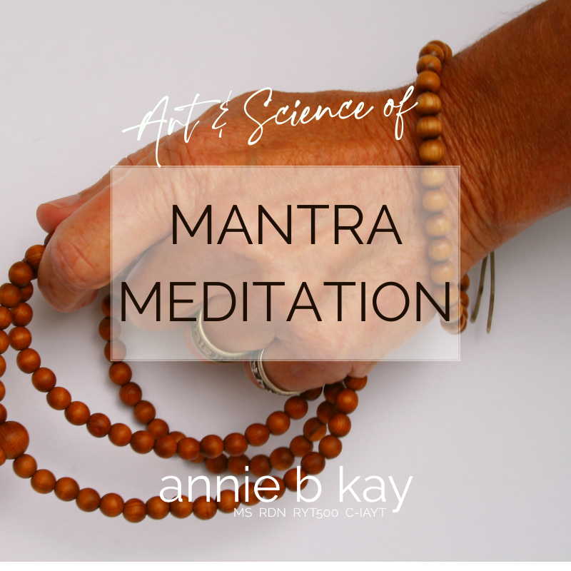 Mantra Meditation: Art & Science for Mind-body Healing · Annie B Kay