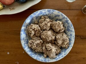 raw dough tasty healthy cherry oat scones 